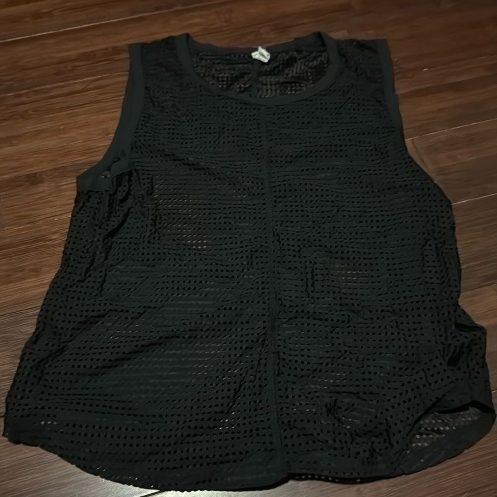 Sage Collections Workout Tee - Muscle Tank - Like New - See Through Top